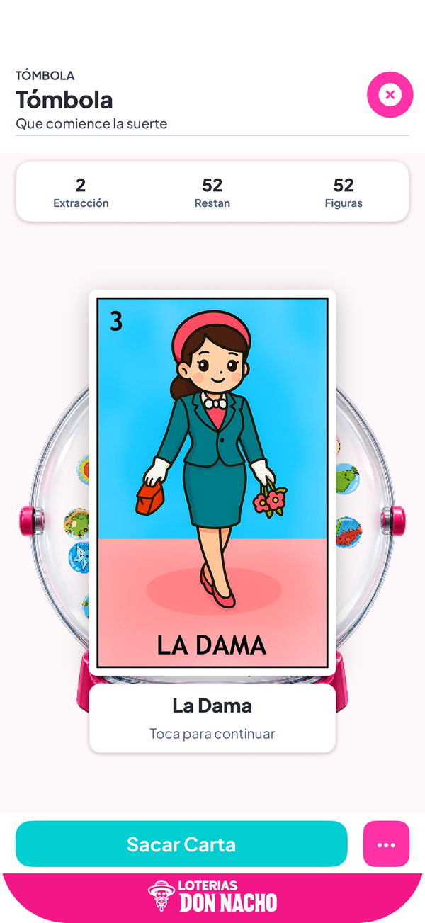 App Lotería Mexicana La Baraja