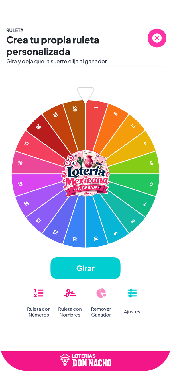 App Lotería Mexicana La Baraja