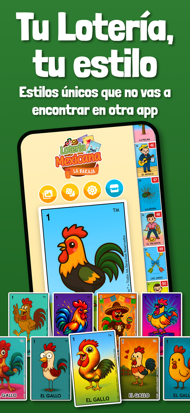 Catálogo de cartas de Lotería Mexicana