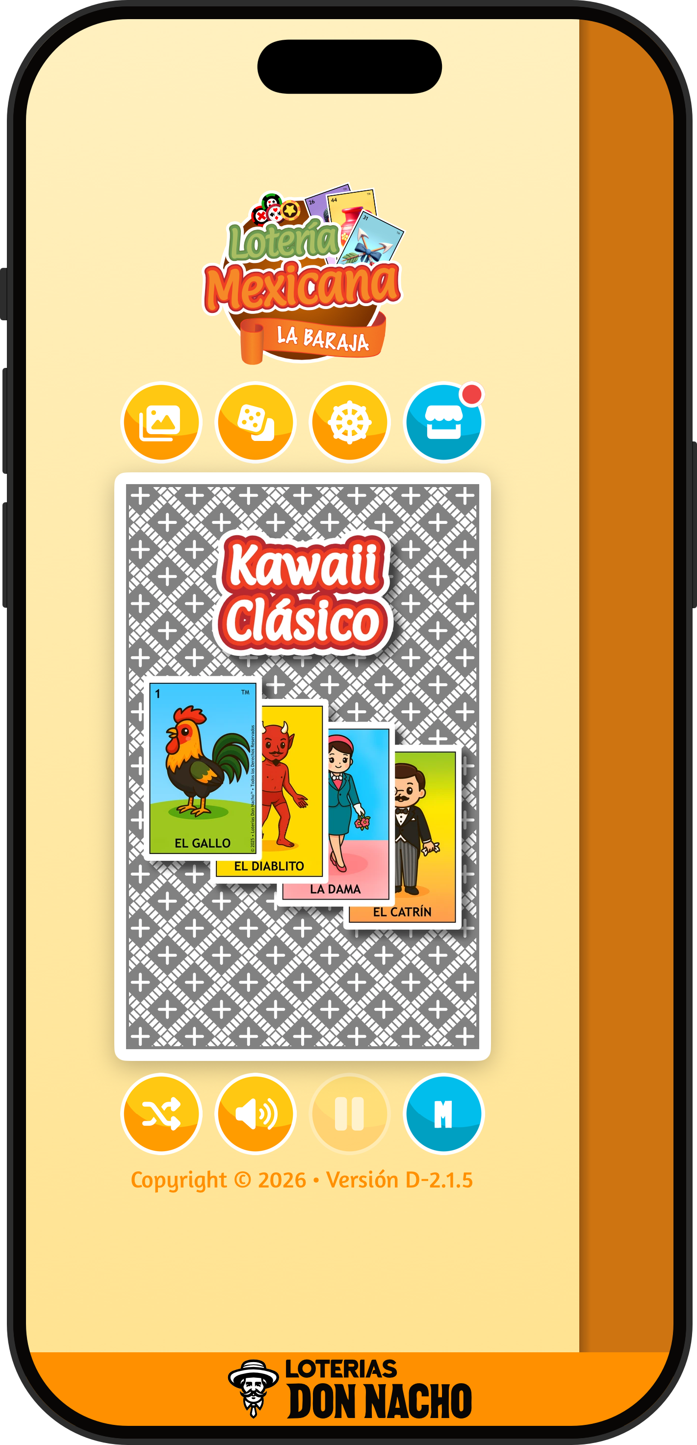 App Lotería Mexicana La Baraja