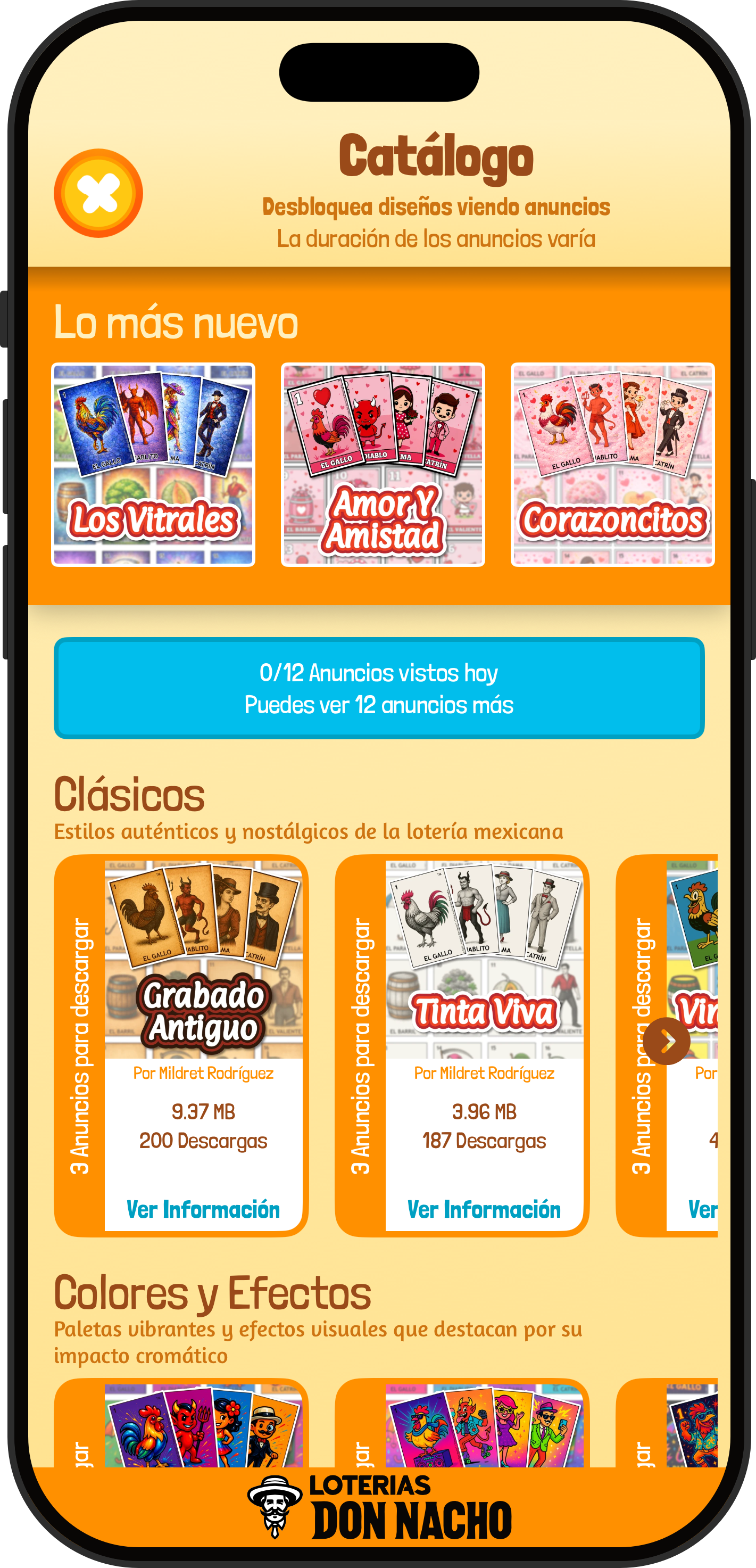 App Lotería Mexicana La Baraja