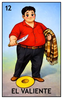 Ejemplo carta de lotería